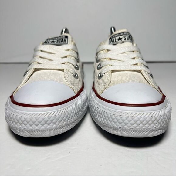 Converse Chuck Taylor All Star Womens Shoreline Cream Canvas Slip On Sneakers 8 - Picture 2 of 10